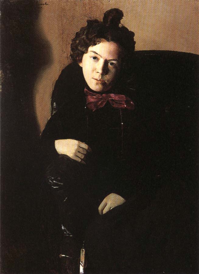Portrait of the artist anna ostroumova